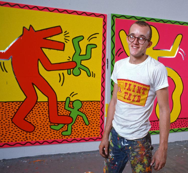 De knotsgekke visuele taal van Keith Haring - Jongbelegen.nu